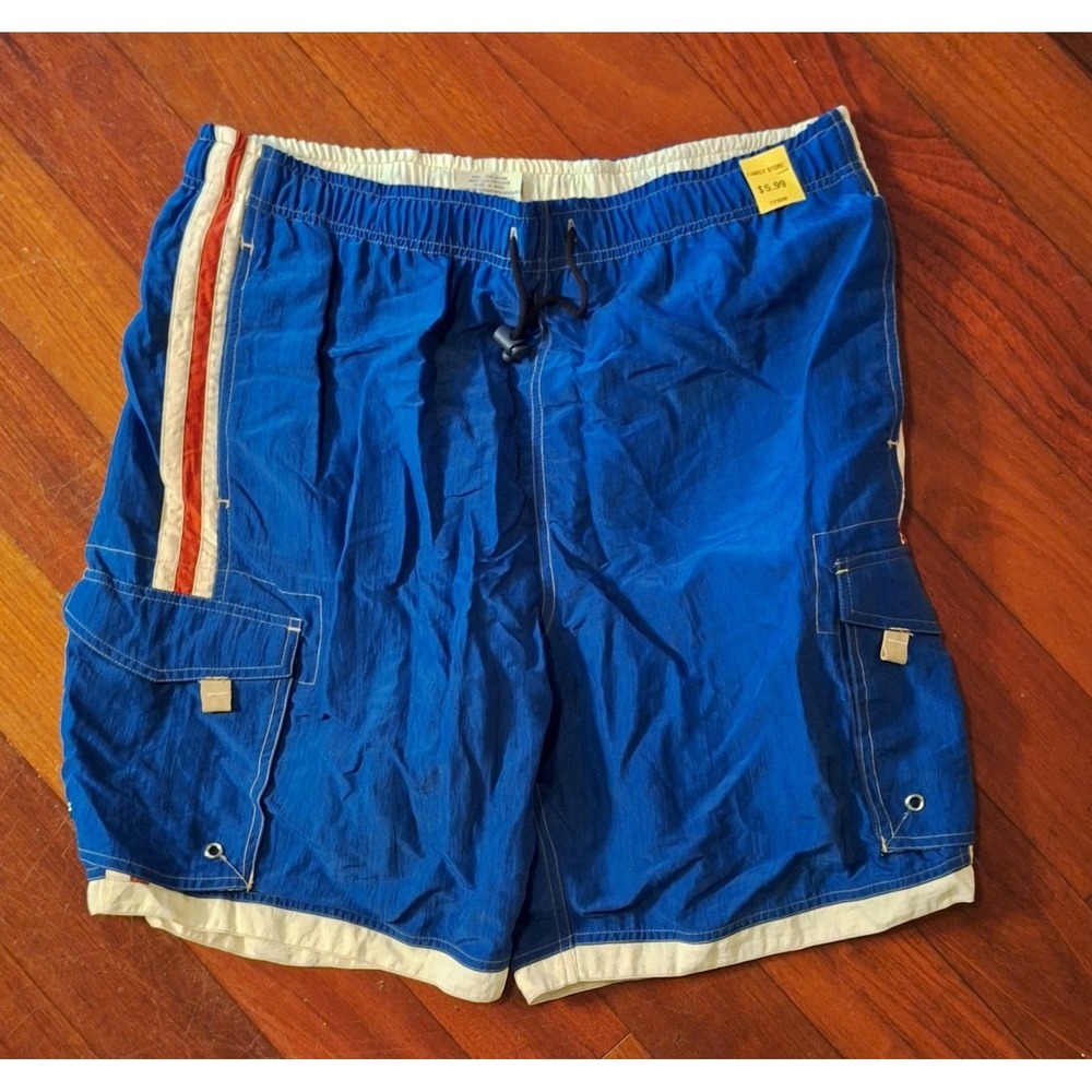 Steve & Barry's University Sportswear Men's XL Blue‎ Swim Trunks